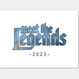 Meet the Legends 2023 Posters and Art